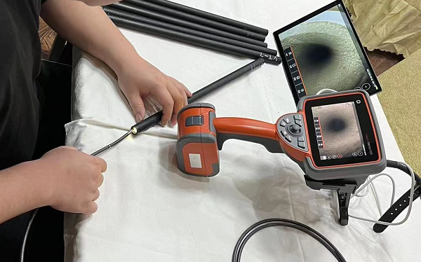 使用工業內窺鏡檢測導管使用工業內窺鏡檢測導管內部質量