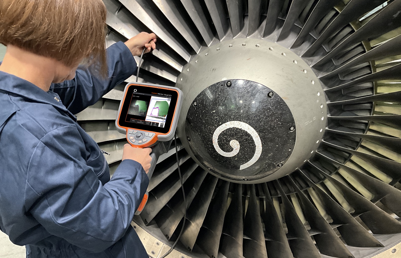 Everest MViQ+為航空發動機孔探帶來更多便利